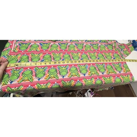 LuLaRoe Disney Kermit The Frog Bright Color Block 3x Irma Tunic Top Soft Strech - Picture 5 of 8